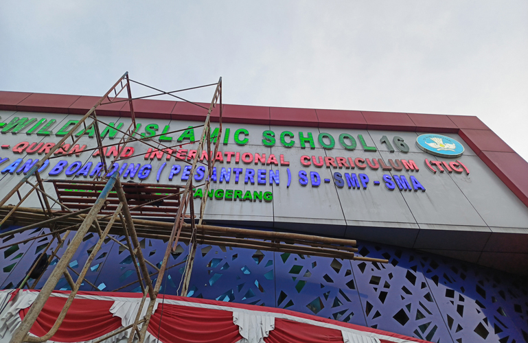 Huruf Timbul 3D - Azeka Print