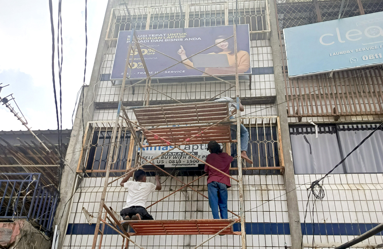 huruf Timbul Masjid - Azeka Print